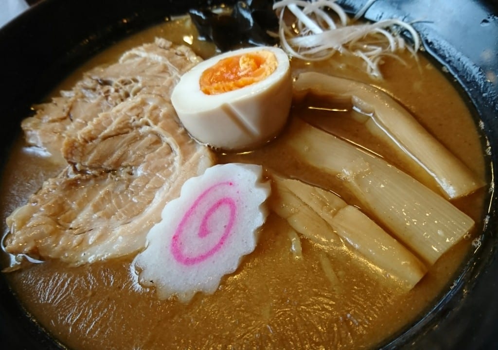 無患子の濃厚鶏白湯